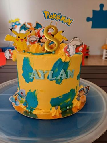 gâteau anniversaire Pokémon