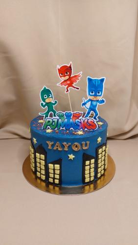 gâteau anniversaire Pijamasks